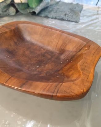 Svuotatasche Brutalità  20x30 legno Ulivo Corsica.