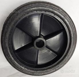 Ruota in plastica per ruotino. per carrelli