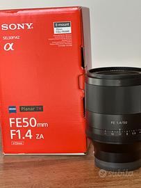 Sony FE 50mm f/1.4 ZA Planar T*