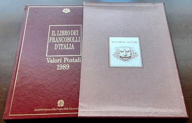 Il libro dei francobolli d'Italia 1989-COMPLETO XJ