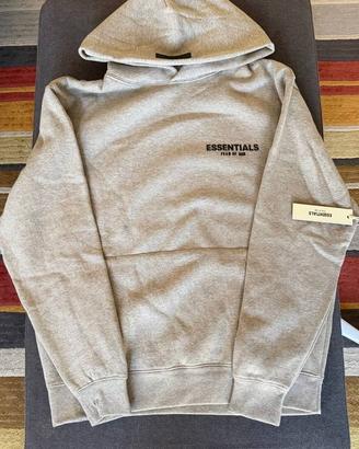 Fear of God Essentials hoodie grey