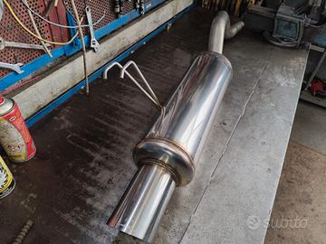 terminale scarico sportivo per fiat punto 188 