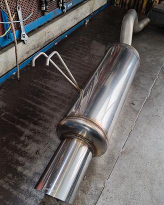 terminale scarico sportivo per fiat punto 188 