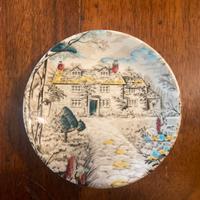 Piattino ceramica inglese British Anchor