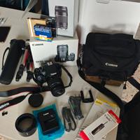 Kit Fotocamera reflex digitale canon eos 1200d +