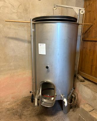 Vasca acciaio 1000L