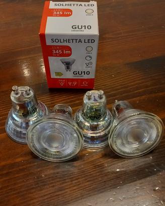 4 Lampadine Ikea LED GU10 345 lumen