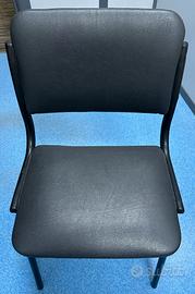 Sedia ufficio in ecopelle da riparare