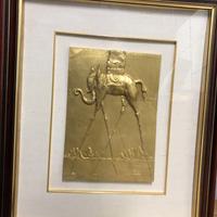 bassorilievo Salvador Dalì Oro/ Argento 1000/1000