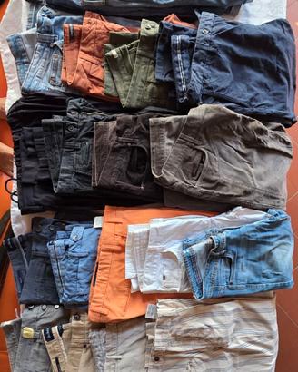 Abbigliamento misto usato 72 pezzi