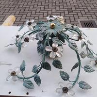 3 LAMPADARI LAVORATI A MANO 