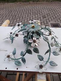 3 LAMPADARI LAVORATI A MANO 