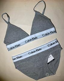 Calvin Klein Top Donna Taglia S in Grigio