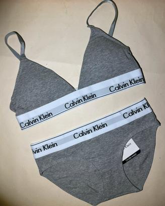 Calvin Klein Top Donna Taglia S in Grigio