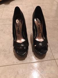 Décolleté con plateau