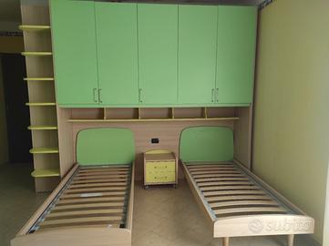 cameretta moretti compact armadio a ponte