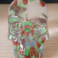 teschio in resina epossidica