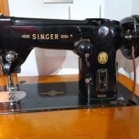 Macchina da cucire d' epoca Singer funzionante