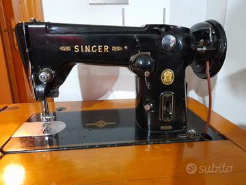 Macchina da cucire d' epoca Singer funzionante