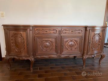 Credenza noce massello