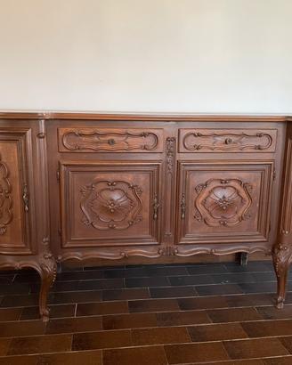 Credenza noce massello