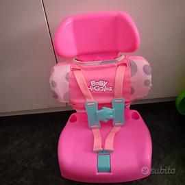 set  bambole(passeggino,seggiolino auto,carrello)