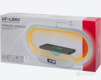 Sveglia + Caricabatterie Wireless NUOVO