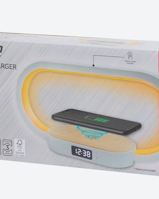 Sveglia + Caricabatterie Wireless NUOVO