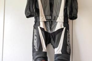 Tuta in pelle Suomy divisibile taglia 48