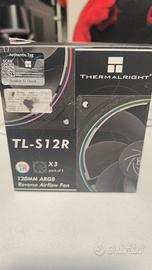 Thermalright TL-S12R Pack 3 Ventole ARGB Reverse