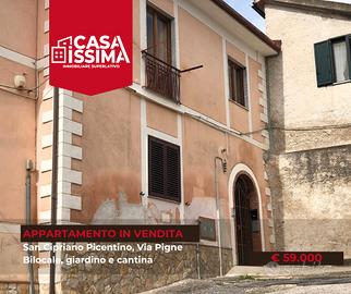 San Cipriano picentino bilocale giardino e cantina