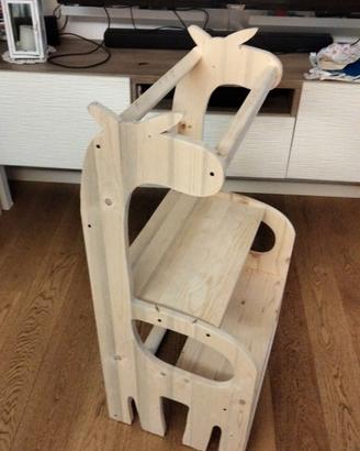 Torre Montessori giraffa 100 x 50 cm