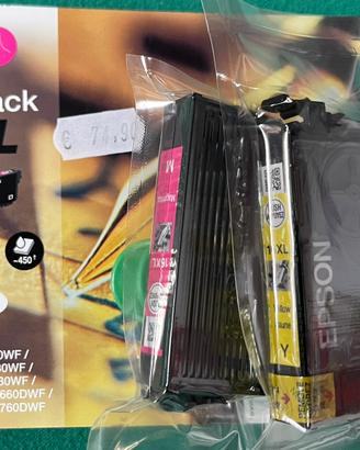 Due cartucce per stampante epson originali