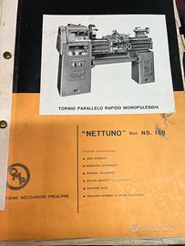 Manuale TORNIO PARALLELO “NETTUNO”