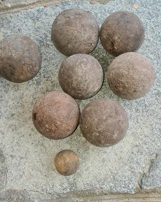 bocce antiche da gioco