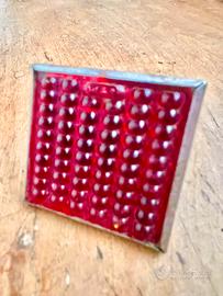 Catarifrangente moto antico, 1910 vetro