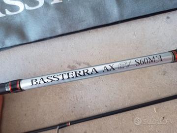canna spinning Shimano Bassterra AX EV S60MH