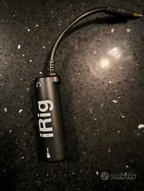 Interfaccia audio chitarra iPhone iPad Irig 1