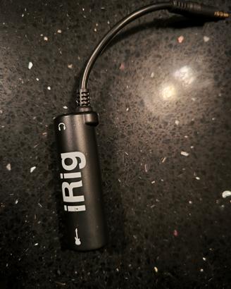 Interfaccia audio chitarra iPhone iPad Irig 1