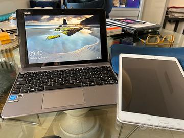 Laptop Asus + tablet Samsung omaggio