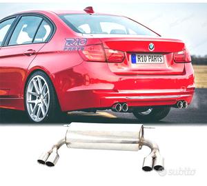 SCARICO SPORTIVO BMW F30 F31 328 LOOK M DOPPIA USC