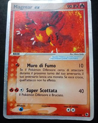 Magmar ex 100/109 Holo – EX Rubino & Zaffiro