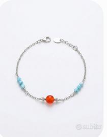Bracciale argento 925 platinato