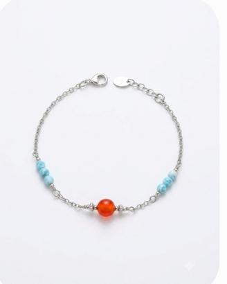 Bracciale argento 925 platinato