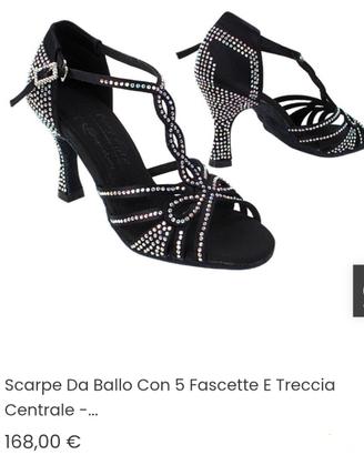 Scarpe da ballo latino americano mis. 39