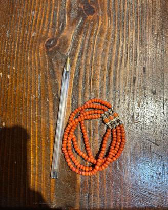 Corallo rosso bracciale