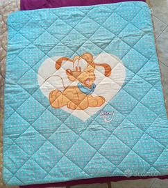 Trapunta culla Caleffi Disney con baby Pluto 