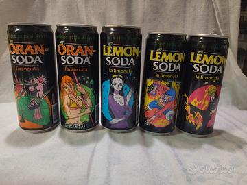 ONE PIECE LEMON SODA  COLLEZIONE 2015 COMPLETA