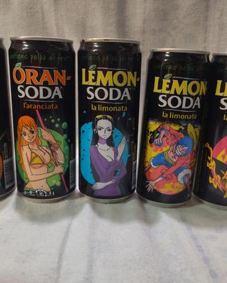 ONE PIECE LEMON SODA  COLLEZIONE 2015 COMPLETA