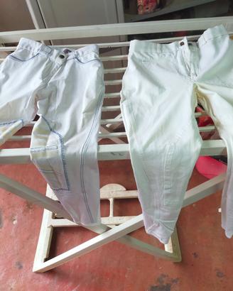 Pantaloni ragazza equitazione
